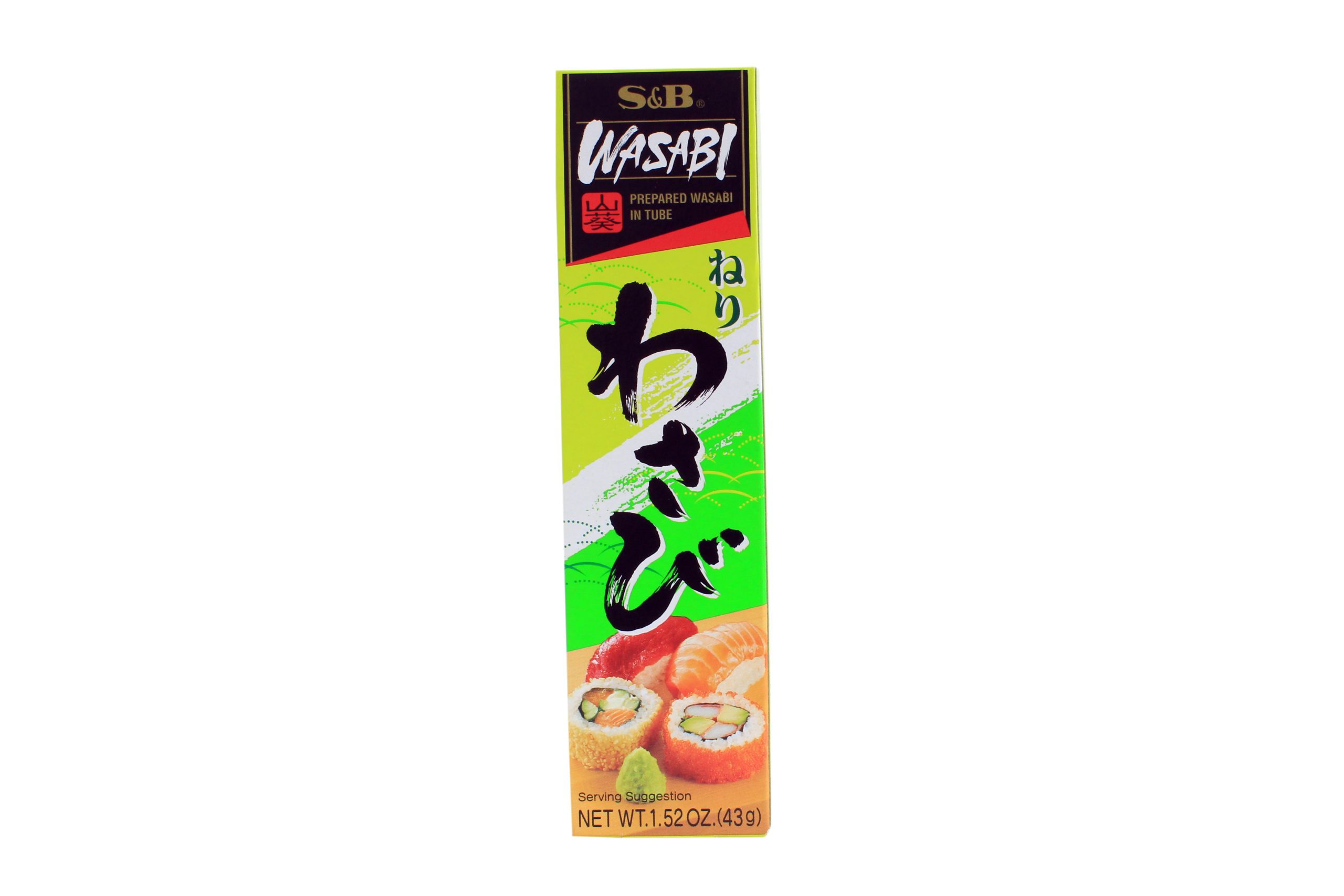 WASABI PASTE IN TUBE S&B